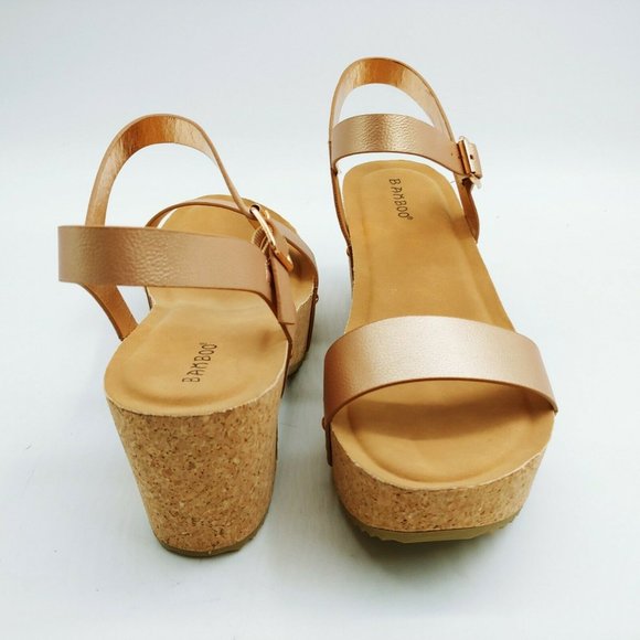 Bamboo Course 02 Ankle Strap Heeled Sandal NEW - Picture 3 of 9